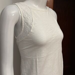 NWT chaps size small Women's White Sleeveless Top